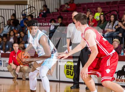 Thumbnail 2 in Grapevine Faith Christian vs. New Way Christian Academy (Fantasy of Lights) photogallery.