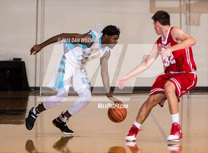 Thumbnail 2 in Grapevine Faith Christian vs. New Way Christian Academy (Fantasy of Lights) photogallery.