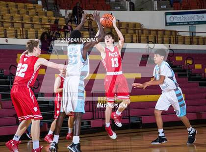 Thumbnail 3 in Grapevine Faith Christian vs. New Way Christian Academy (Fantasy of Lights) photogallery.