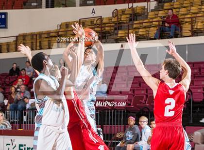 Thumbnail 1 in Grapevine Faith Christian vs. New Way Christian Academy (Fantasy of Lights) photogallery.