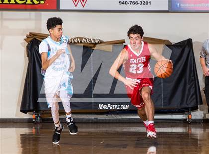 Thumbnail 2 in Grapevine Faith Christian vs. New Way Christian Academy (Fantasy of Lights) photogallery.