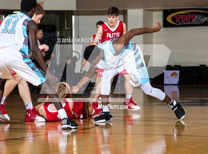 Thumbnail 2 in Grapevine Faith Christian vs. New Way Christian Academy (Fantasy of Lights) photogallery.