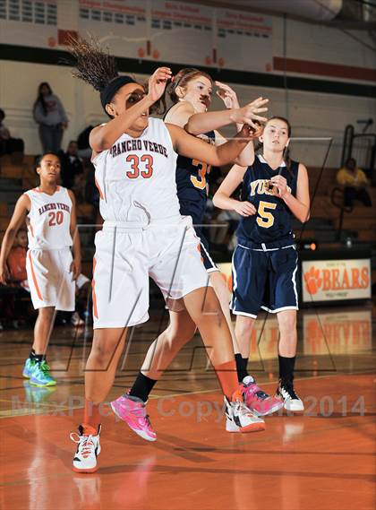 Thumbnail 2 in Yucaipa vs. Rancho Verde (Lady Bears Holiday Classic) photogallery.