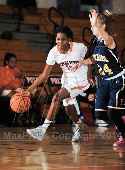 Thumbnail 2 in Yucaipa vs. Rancho Verde (Lady Bears Holiday Classic) photogallery.