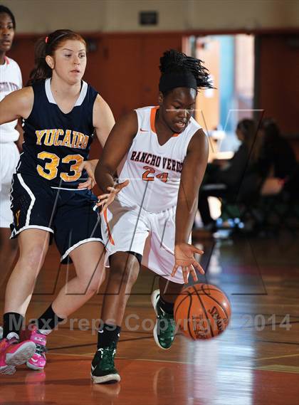 Thumbnail 3 in Yucaipa vs. Rancho Verde (Lady Bears Holiday Classic) photogallery.
