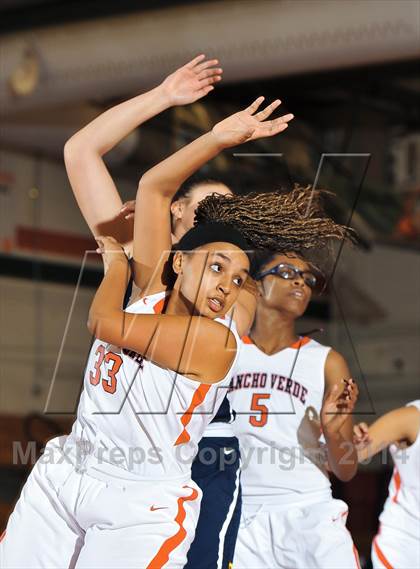 Thumbnail 2 in Yucaipa vs. Rancho Verde (Lady Bears Holiday Classic) photogallery.