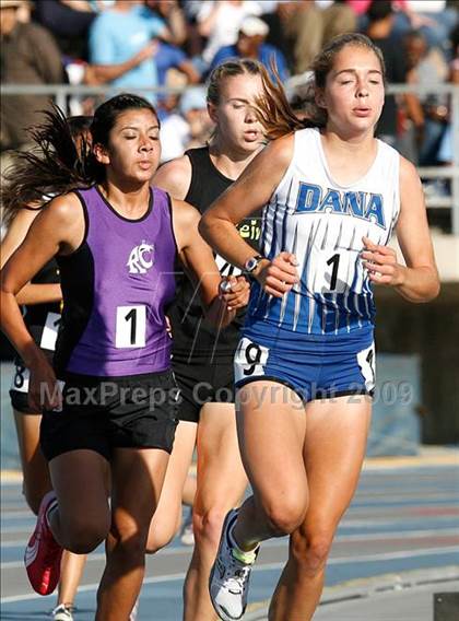 Thumbnail 2 in CIF SS Division Championships (Girls 3200 Final) photogallery.