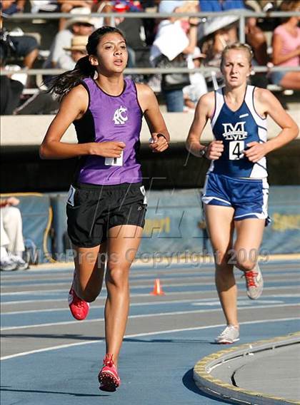 Thumbnail 1 in CIF SS Division Championships (Girls 3200 Final) photogallery.