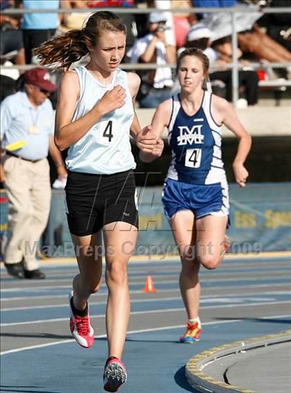 Thumbnail 2 in CIF SS Division Championships (Girls 3200 Final) photogallery.
