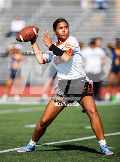 Thumbnail 1 in Merced vs Milpitas (Milpitas Flag Football Invitational) photogallery.