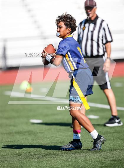Thumbnail 1 in Merced vs Milpitas (Milpitas Flag Football Invitational) photogallery.