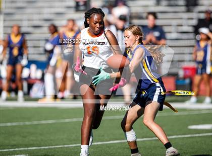 Thumbnail 2 in Merced vs Milpitas (Milpitas Flag Football Invitational) photogallery.