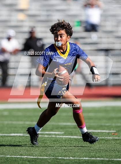 Thumbnail 1 in Merced vs Milpitas (Milpitas Flag Football Invitational) photogallery.