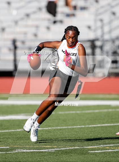 Thumbnail 3 in Merced vs Milpitas (Milpitas Flag Football Invitational) photogallery.