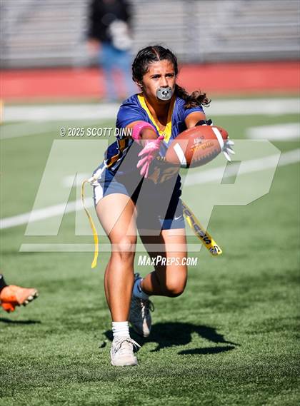 Thumbnail 2 in Merced vs Milpitas (Milpitas Flag Football Invitational) photogallery.