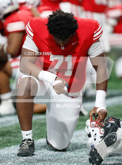 Thumbnail 2 in Thomas County Central vs. Gainesville (GHSA 5A Championship) photogallery.