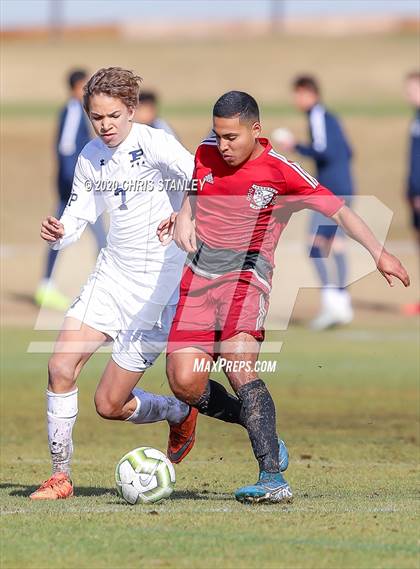 Thumbnail 3 in Pinnacle vs Ironwood (Arizona Soccer Showcase) photogallery.