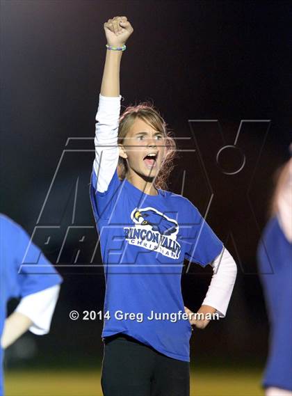 Thumbnail 3 in St. Vincent de Paul @ Rincon Valley Christian (Holy War Rivalry) photogallery.