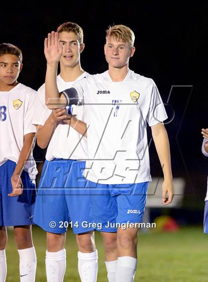 Thumbnail 3 in St. Vincent de Paul @ Rincon Valley Christian (Holy War Rivalry) photogallery.