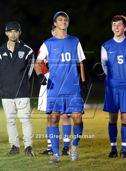 Thumbnail 3 in St. Vincent de Paul @ Rincon Valley Christian (Holy War Rivalry) photogallery.