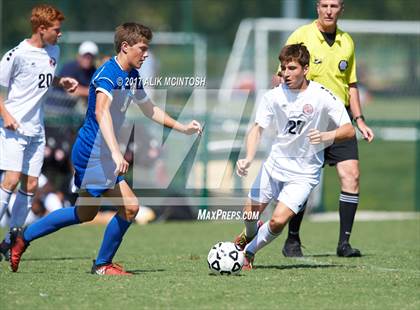 Thumbnail 1 in Coastal Christian vs. Cary Academy (Ravenscroft Soccer Invitational) photogallery.