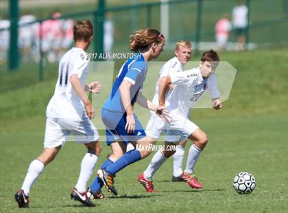 Thumbnail 1 in Coastal Christian vs. Cary Academy (Ravenscroft Soccer Invitational) photogallery.