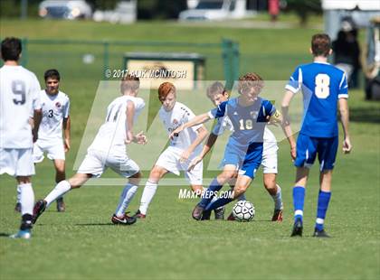 Thumbnail 3 in Coastal Christian vs. Cary Academy (Ravenscroft Soccer Invitational) photogallery.