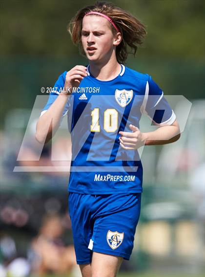 Thumbnail 3 in Coastal Christian vs. Cary Academy (Ravenscroft Soccer Invitational) photogallery.