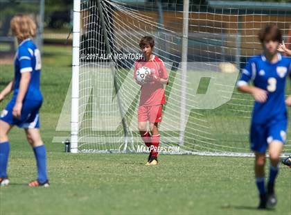 Thumbnail 3 in Coastal Christian vs. Cary Academy (Ravenscroft Soccer Invitational) photogallery.