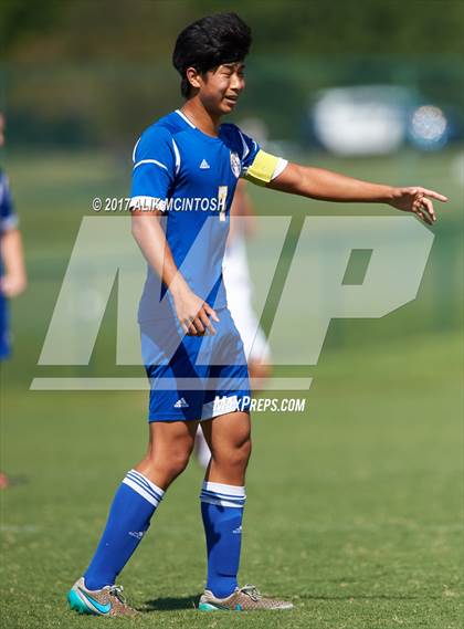 Thumbnail 2 in Coastal Christian vs. Cary Academy (Ravenscroft Soccer Invitational) photogallery.