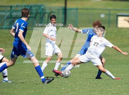 Thumbnail 1 in Coastal Christian vs. Cary Academy (Ravenscroft Soccer Invitational) photogallery.