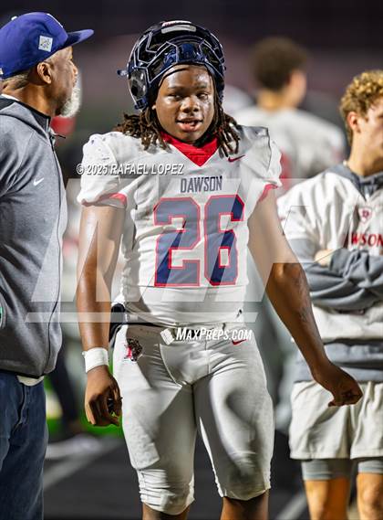 Thumbnail 1 in Dawson vs. Ridge Point (UIL Football 6A D1 Bi-District) photogallery.