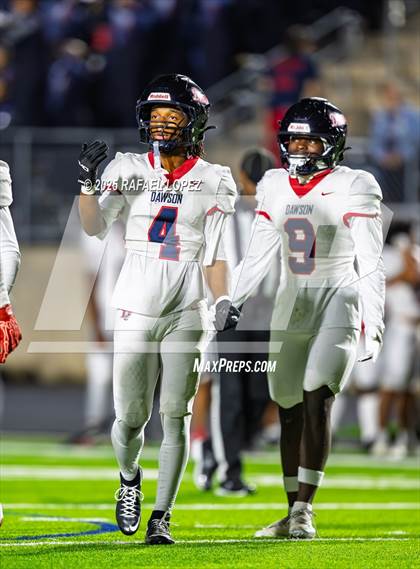 Thumbnail 3 in Dawson vs. Ridge Point (UIL 6A D1 Football Bi-District) photogallery.