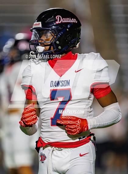 Thumbnail 3 in Dawson vs. Ridge Point (UIL 6A D1 Football Bi-District) photogallery.