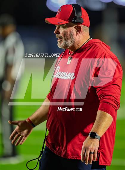 Thumbnail 2 in Dawson vs. Ridge Point (UIL 6A D1 Football Bi-District) photogallery.