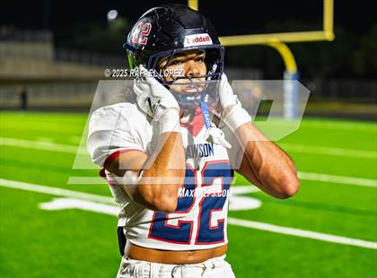 Thumbnail 3 in Dawson vs. Ridge Point (UIL 6A D1 Football Bi-District) photogallery.