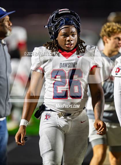 Thumbnail 2 in Dawson vs. Ridge Point (UIL 6A D1 Football Bi-District) photogallery.