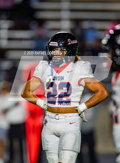 Thumbnail 1 in Dawson vs. Ridge Point (UIL 6A D1 Football Bi-District) photogallery.