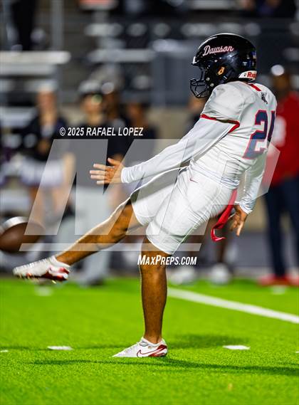 Thumbnail 1 in Dawson vs. Ridge Point (UIL 6A D1 Football Bi-District) photogallery.