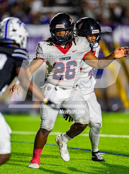 Thumbnail 3 in Dawson vs. Ridge Point (UIL 6A D1 Football Bi-District) photogallery.