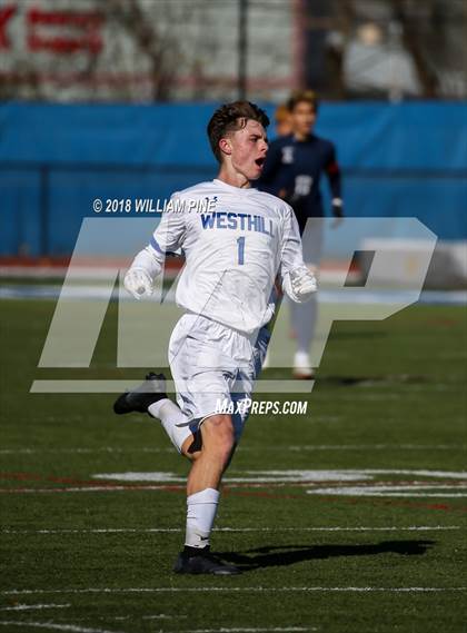 Thumbnail 2 in Briarcliff vs. Westhill (NYSPHSAA Class B Final) photogallery.