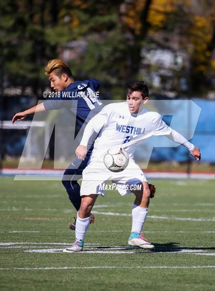Thumbnail 1 in Briarcliff vs. Westhill (NYSPHSAA Class B Final) photogallery.