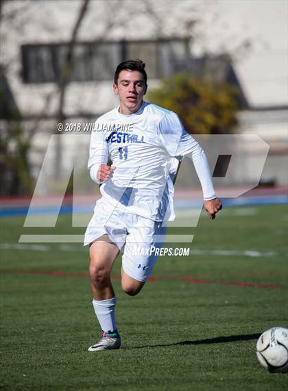 Thumbnail 3 in Briarcliff vs. Westhill (NYSPHSAA Class B Final) photogallery.