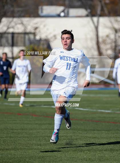 Thumbnail 2 in Briarcliff vs. Westhill (NYSPHSAA Class B Final) photogallery.