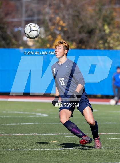 Thumbnail 3 in Briarcliff vs. Westhill (NYSPHSAA Class B Final) photogallery.