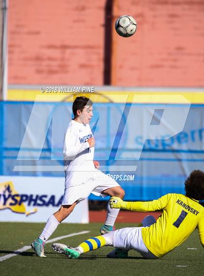 Thumbnail 2 in Briarcliff vs. Westhill (NYSPHSAA Class B Final) photogallery.