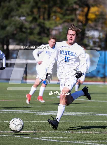 Thumbnail 2 in Briarcliff vs. Westhill (NYSPHSAA Class B Final) photogallery.