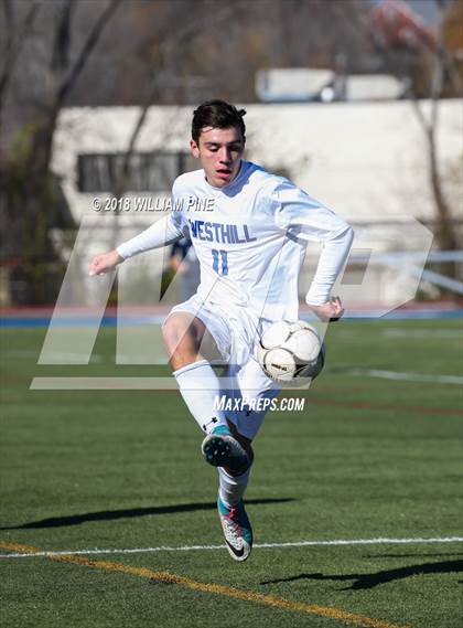 Thumbnail 2 in Briarcliff vs. Westhill (NYSPHSAA Class B Final) photogallery.