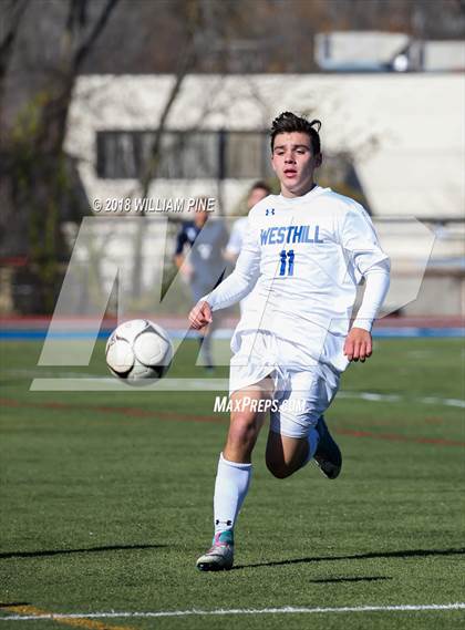 Thumbnail 3 in Briarcliff vs. Westhill (NYSPHSAA Class B Final) photogallery.