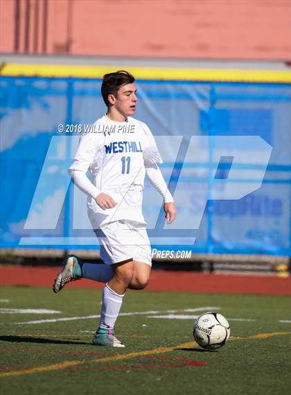 Thumbnail 3 in Briarcliff vs. Westhill (NYSPHSAA Class B Final) photogallery.